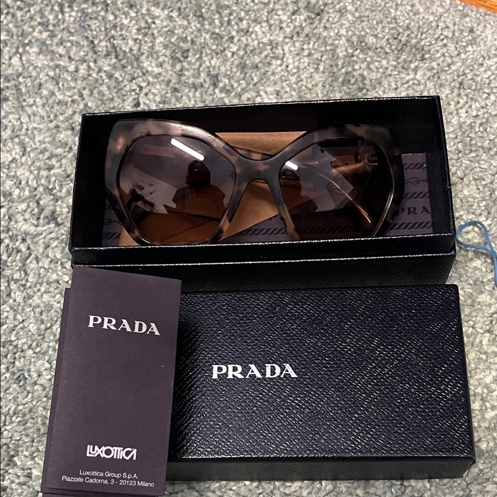 Prada Women's Tortoise Shell Sunglasses